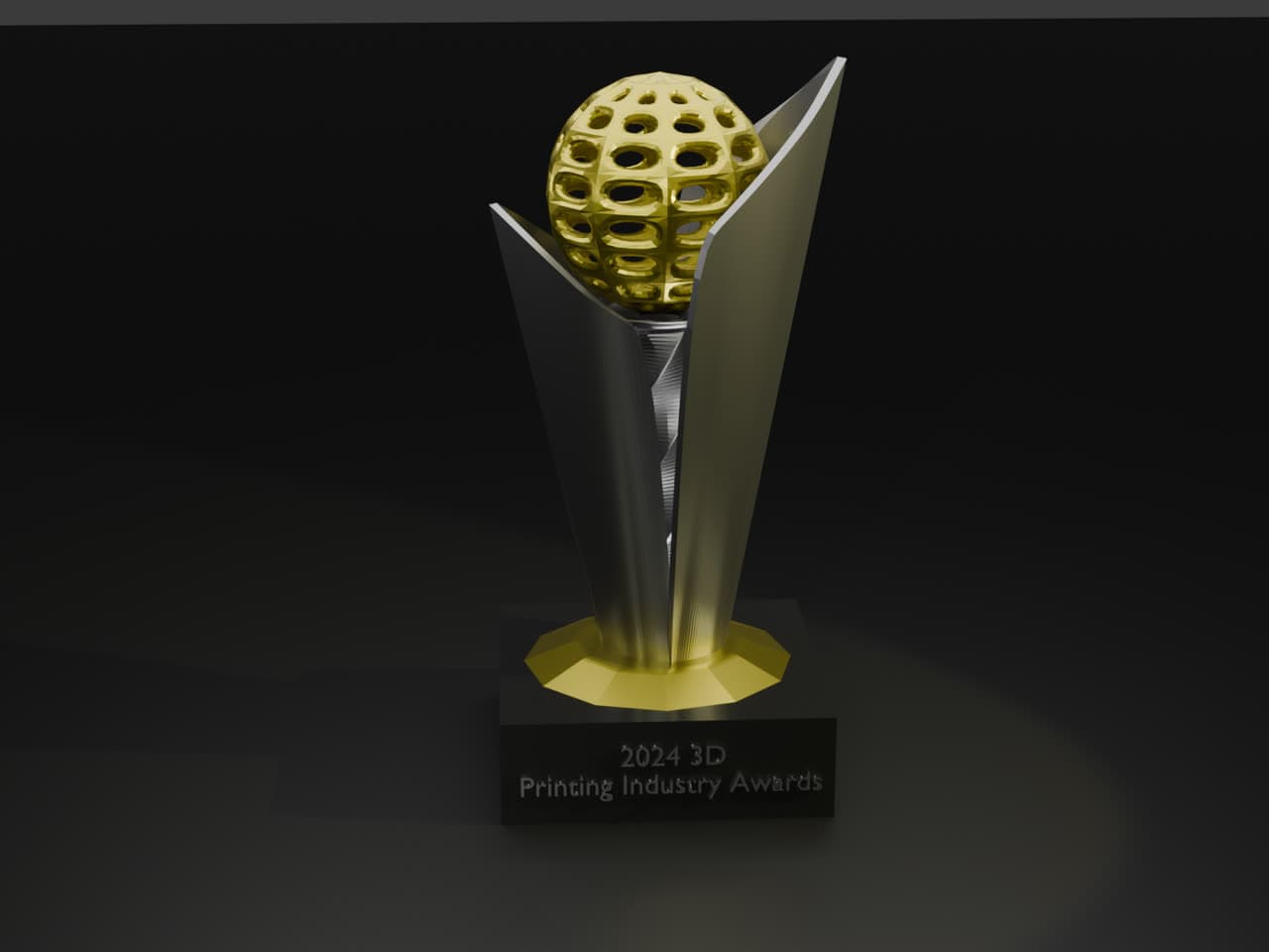 A trophy made as part of a small run.