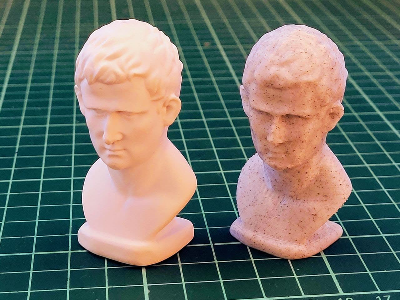 An antique bust reproduced from a scan.